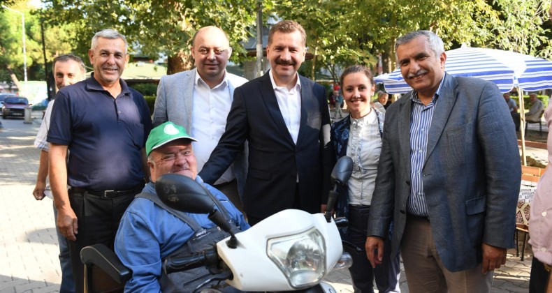 Başkan Yılmaz Gönen’de