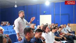 Ayvalık’ta Kaymakam Görgülüarslan öncülüğünde halk günü ve muhtarlar toplantısı yapıldı (Temmuz 2019)