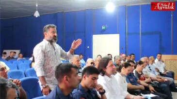 Ayvalık’ta Kaymakam Görgülüarslan öncülüğünde halk günü ve muhtarlar toplantısı yapıldı (Temmuz 2019)
