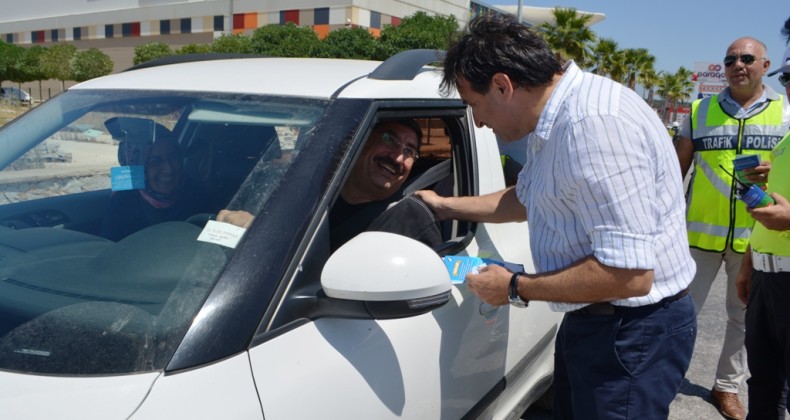 Kaymakam Görgülüarslan bayram trafiği önlemlerini yerinde inceledi