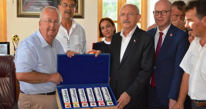 CHP Genel Başkanı Kılıçdaroğlu Gömeç’te…