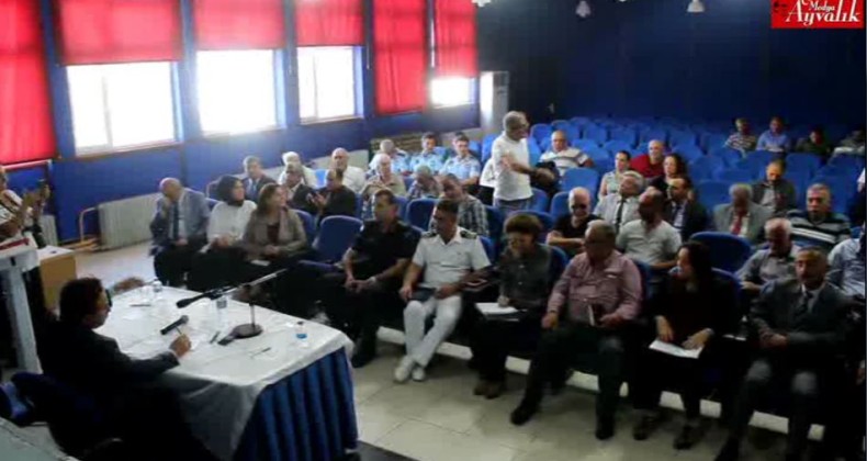 Eylül 2019 Ayvalık’ta halk günü ve muhtarlar toplantısı yapıldı