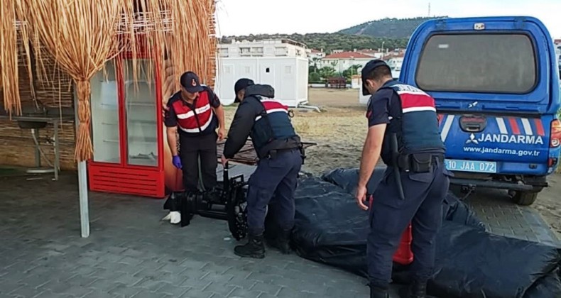 Ayvalık’ta 55 düzensiz göçmen yakalandı
