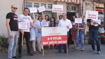 Ayvalık’ta Halk Sağlığı Haftası kutlandı