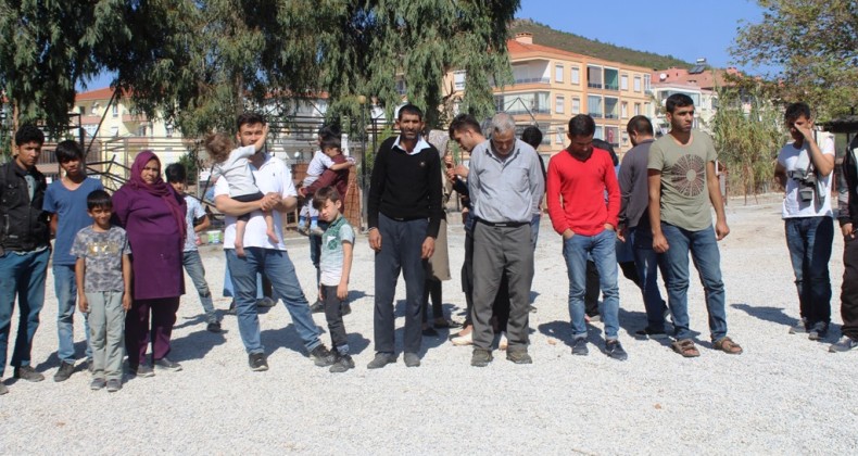 Ayvalık’ta 42 düzensiz göçmen yakalandı