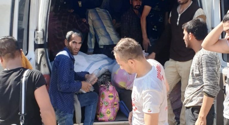 Ayvalık, Edremit ve Gömeç’te toplam 162 düzensiz göçmen yakalandı