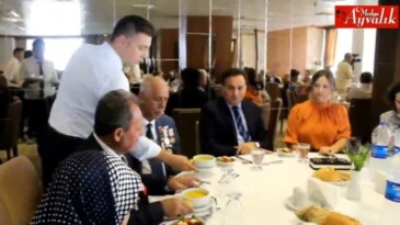 Ayvalık Kaymakamı Gökhan GÖRGÜLÜARSLAN – 19 Eylül Gaziler Günü Yemeği