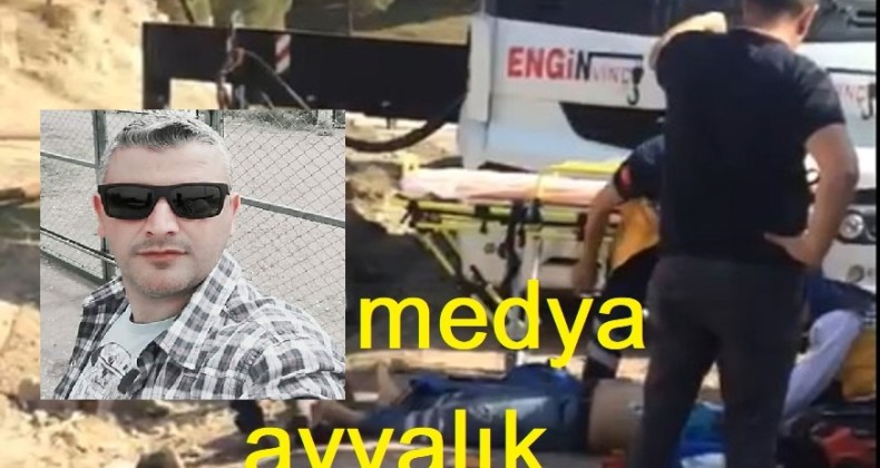 Enerji nakil hattına takılan iş makinesi bir işçinin hayatını kaybetmesine neden oldu