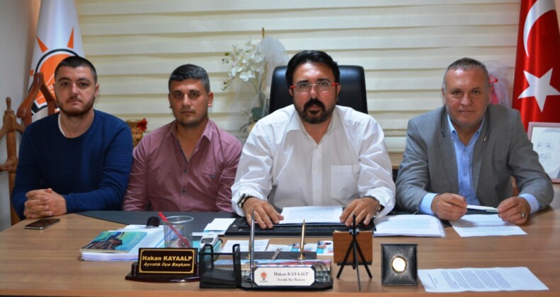 Ayvalık AK Parti’den Barış Pınarı Harekâtı’na tam destek
