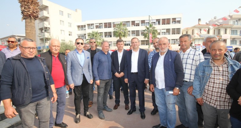 Ayvalıklı devecilerden Barış Pınarı Harekâtı’na mehter ve lokma hayırlı destek