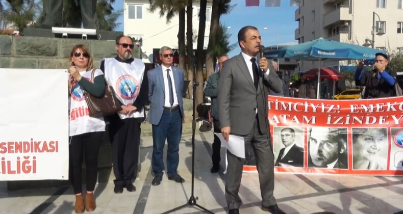 10 Kasım törenlerindeki kareografinin ardından görevinden alınan okul müdürü için ayaklandılar