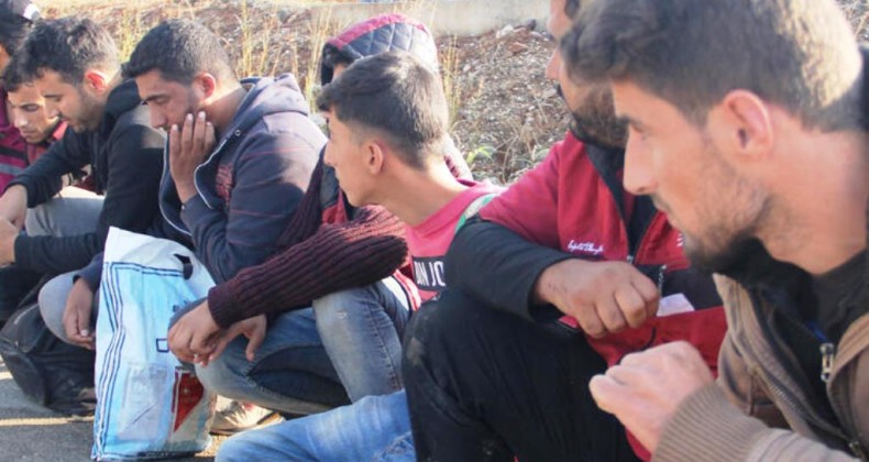 Gömeç’te 38 düzensiz göçmen yakalandı