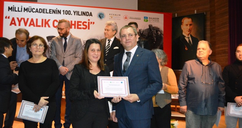 Ayvalık’ta, “Milli Mücadelenin 100. Yılında Ayvalık Cephesi Ulusal Sempozyumu”