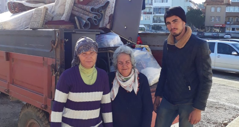 Şefkatli ellerden ihtiyaç sahiplerine soba ve kömür yardımı