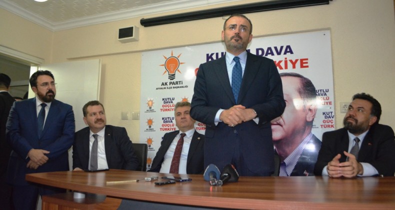 AK Parti Genel Başkan Yardımcısı ve Parti Sözcüsü Mahir Ünal Ayvalık’ta