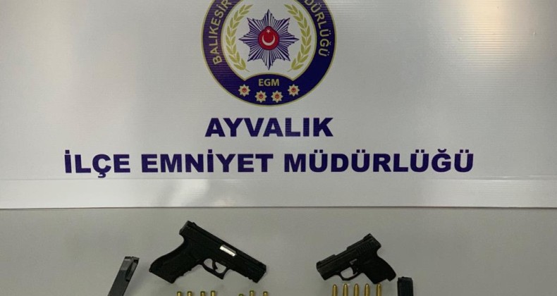 Polis körfez ilçelerinde 9 silah ele geçirildi