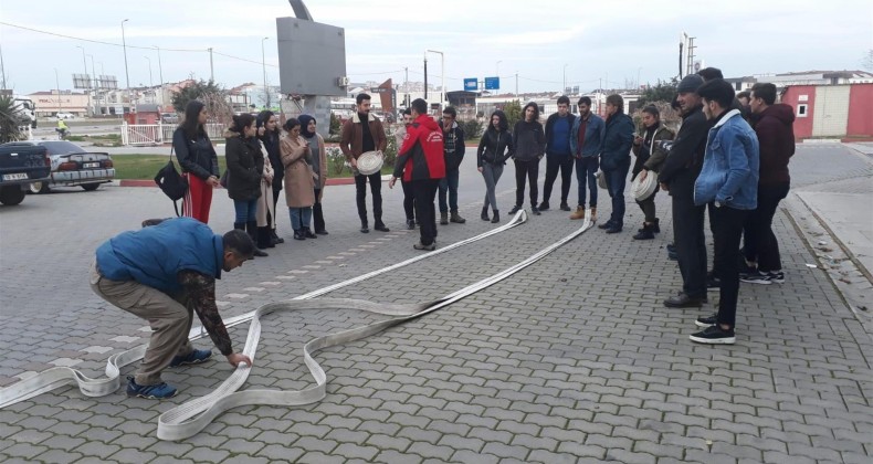 Balıkesir’de gönüllü itfaiyeciler çoğalıyor