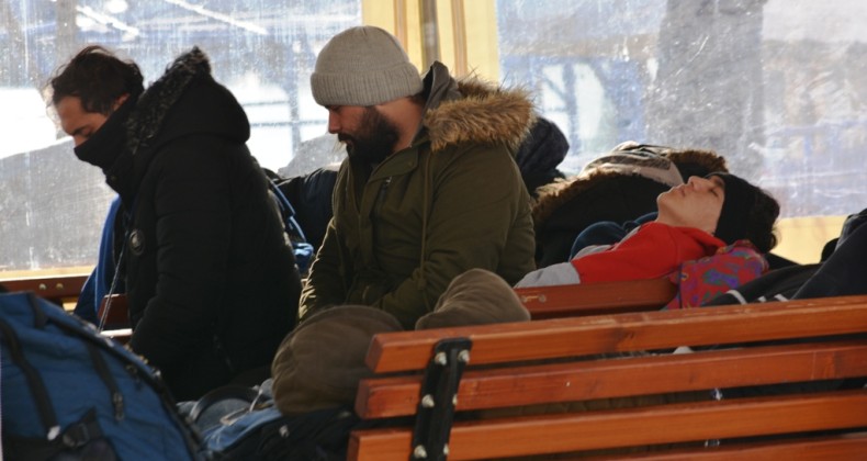 Ayvalık’ta 43 düzensiz göçmen yakalandı