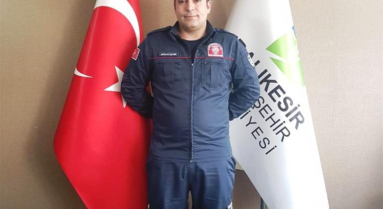 Kahraman itfaiyeci hayat kurtardı