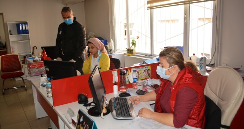Ayvalık SYDV personelinin “Kovit 19” yoğunluğu