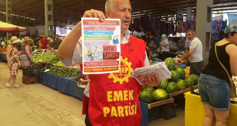 Emek Partisi Balıkesir İl Başkanı Tosunoğlu, “Gıda kıtlığına yol açacak Tarım Politikalarından vazgeçilsin. Güvenli, ucuz ve temiz gıda için önlem alınsın, destek olunsun”