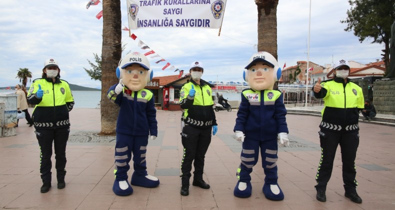 Ayvalık’ta Karayolu Güvenliği ve Trafik Haftası coşkusu