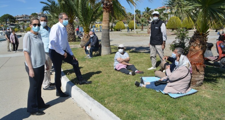 Bayramlaştığı 65 yaş üzeri vatandaşlardan Başkan Ergin’e tam not…