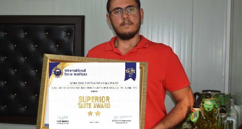 Ayvalık Zeytinyağı’na bir ödül de Belçika’dan geldi
