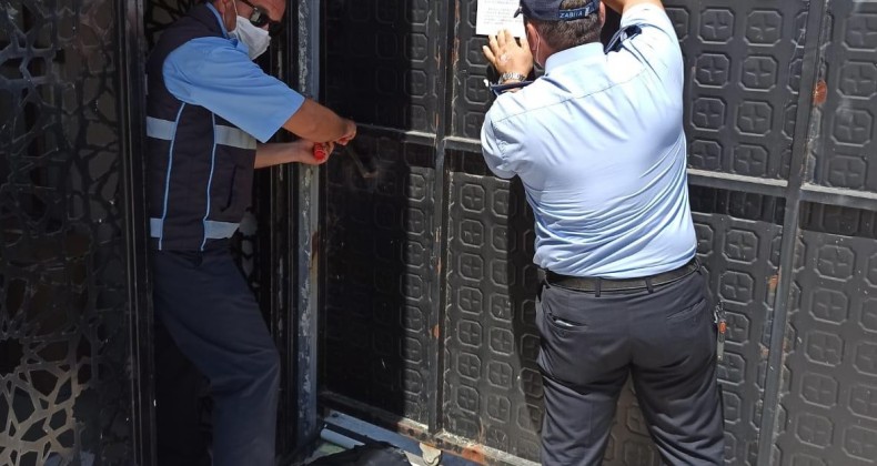 Ayvalık Belediyesi o oteli mühürledi