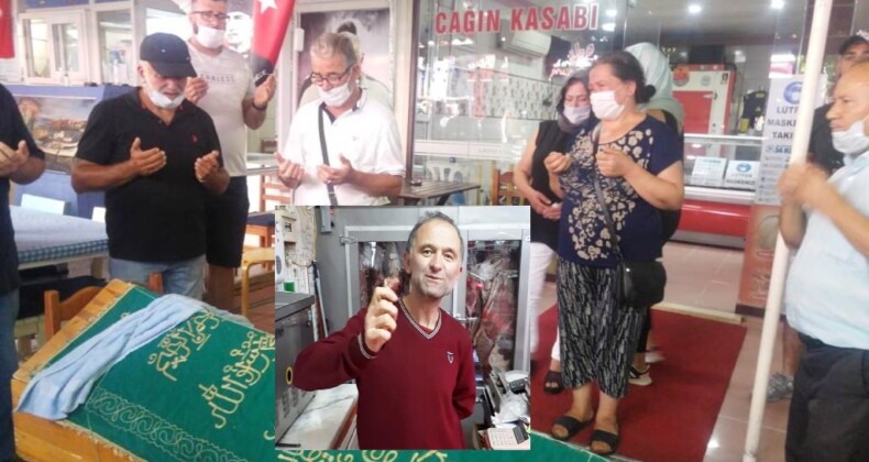 Son yolculuğuna 33 yıl çalıştığı işyerinin önünden uğurlandı