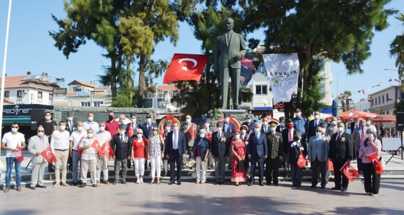 Ayvalık’ta gazilerin “19 Eylül” gururu