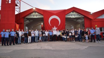 Ayvalık’ta 66 gönüllü itfaiyeci sertifikalarına kavuştu
