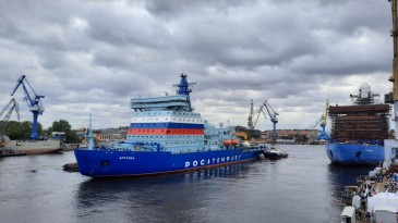 NÜKLEER BUZKIRAN ARKTİKA MURMANSK’A DOĞRU YOLA ÇIKTI