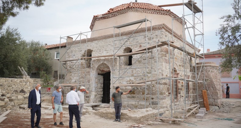 Tarihi Kadı Camii restorasyon çalışmalarında sona yaklaşıldı