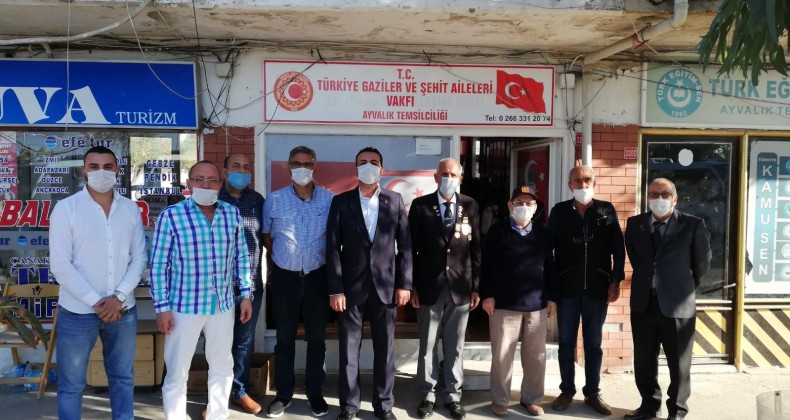 Ayvalık’ta gazilere “Deva” ziyareti