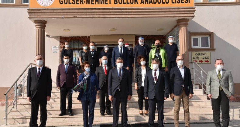 VALİ HASAN ŞILDAK’TAN OKULLARA ZİYARET