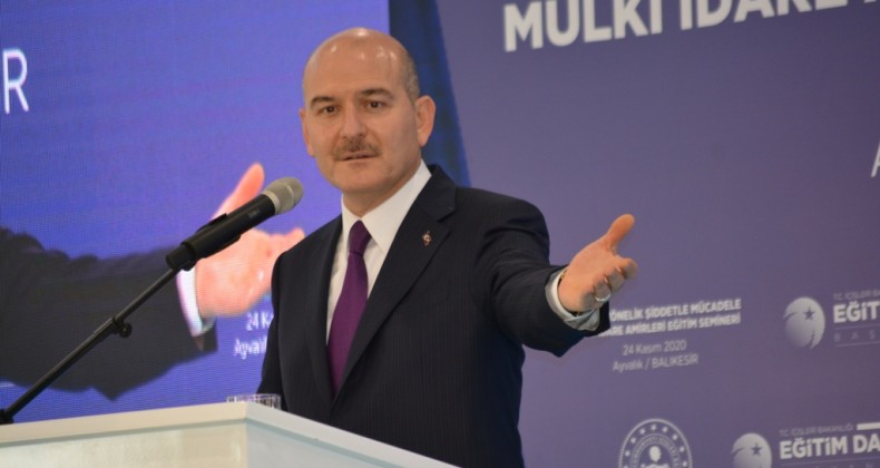 BAKAN SOYLU, “DELİKANLILIK BU DEĞİL”