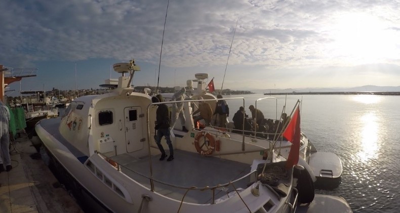 Yunanistan’ın ölüme terk ettiği 27 kaçak göçmen kurtarıldı