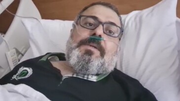Yoğun bakımdaki yatağından seslendi