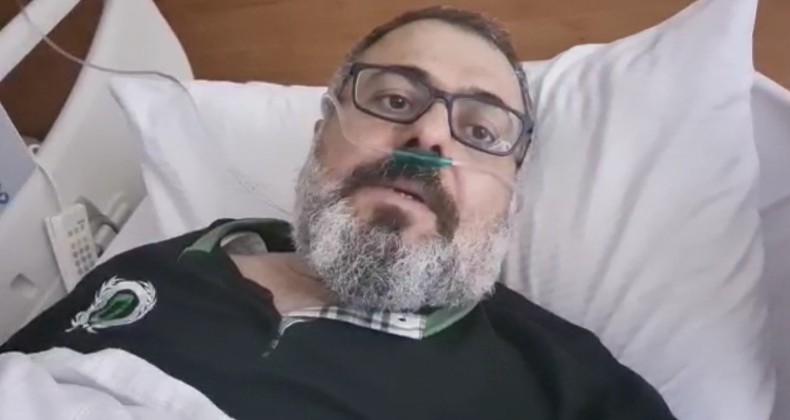 Yoğun bakımdaki yatağından seslendi