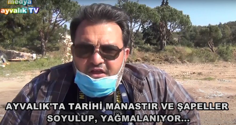 Taşları çalınan şapel yok oldu
