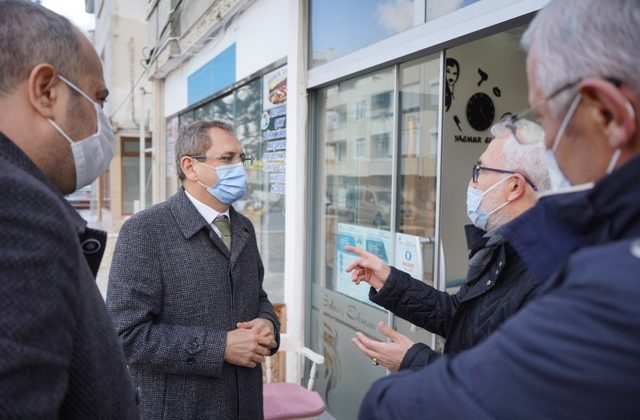 Başkan Ergin, “Esnafa ciddi destek verilmeli”