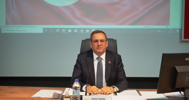Başkan Ergin herkesi sorumluluk bilincine davet etti