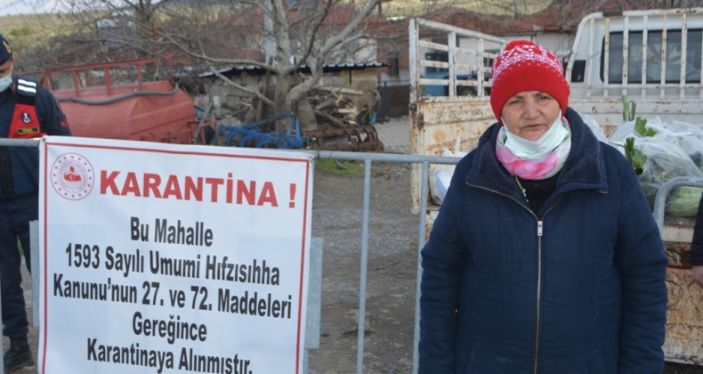 Korona virüs karantinasındaki mahallelere şefkatli ellerini uzatıyorlar