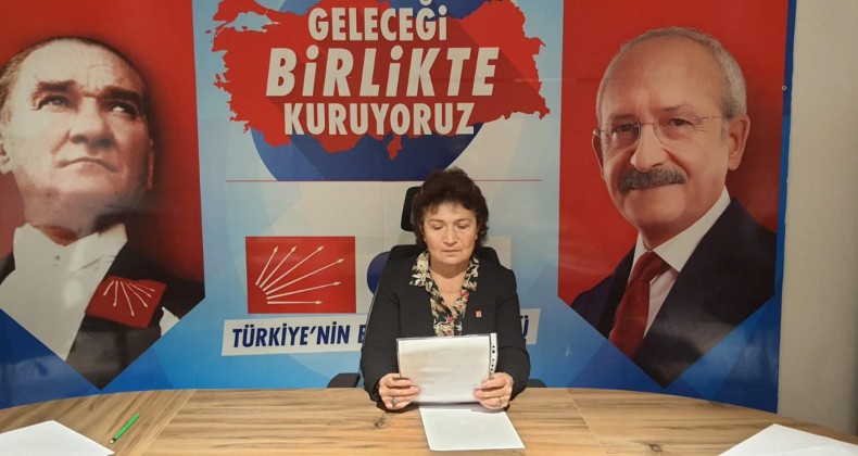 Ayvalık’ta CHP’li kadınlardan “İstanbul Sözleşmesi” tepkisi
