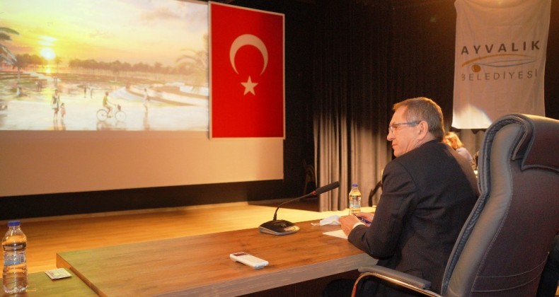 Ayvalık’ta Başkan Ergin’in dev projesi hayata geçiyor