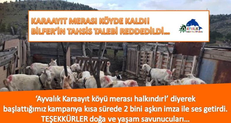Karaayıt köyü kazandı