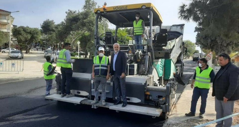AK Partili Ali Gür’den Büyükşehir Belediyesi’nin asfalt hamlesine tam destek