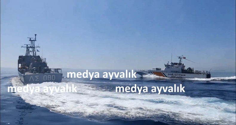 Yunan sahil güvenlik botu ihlal ettiği Türk kara sularından çıkarıldı