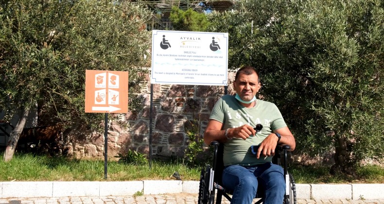 Ayvalık “engelsiz tatile” hazır